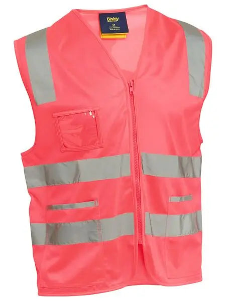 Bisley Taped Hi Vis Safety Vest BV0341T Bisley Workwear